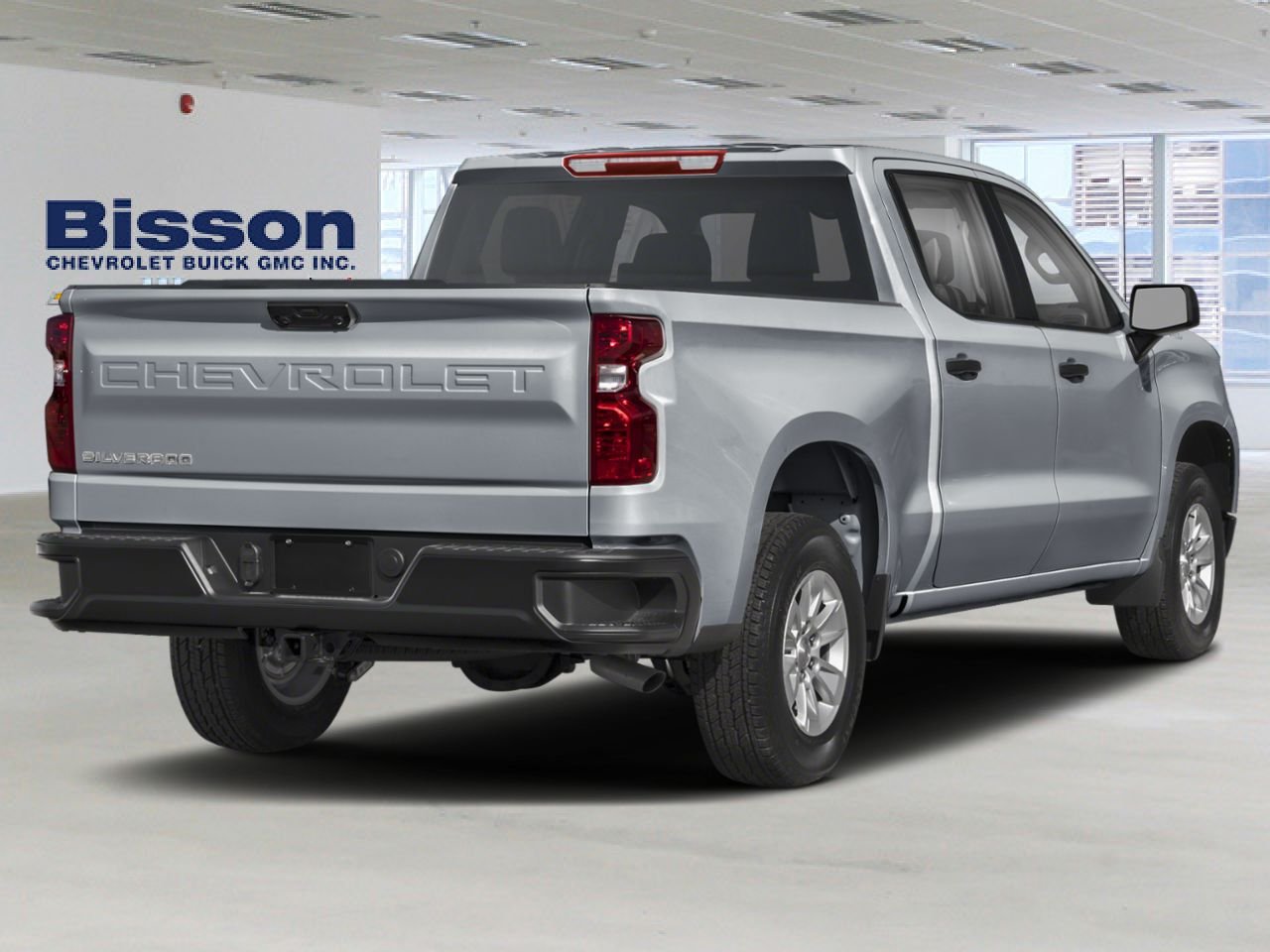 2026 Chevrolet Silverado 1500 Custom cabine multiplace 4RM 157 po Sterling Grey Metallic Thetford Mines - photo #2