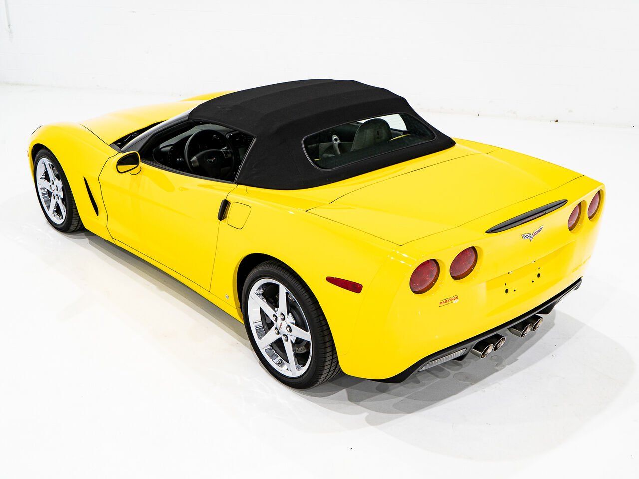 2008 Chevrolet Corvette With only 900km (563mi) From new with window sticker Yellow Kirkland - photo #20