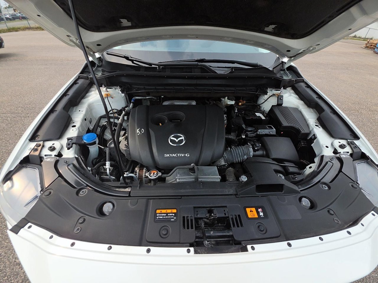 2022 Mazda CX-5 VIN JM3KFBCM7N0627441 White Baie-Comeau - photo #8