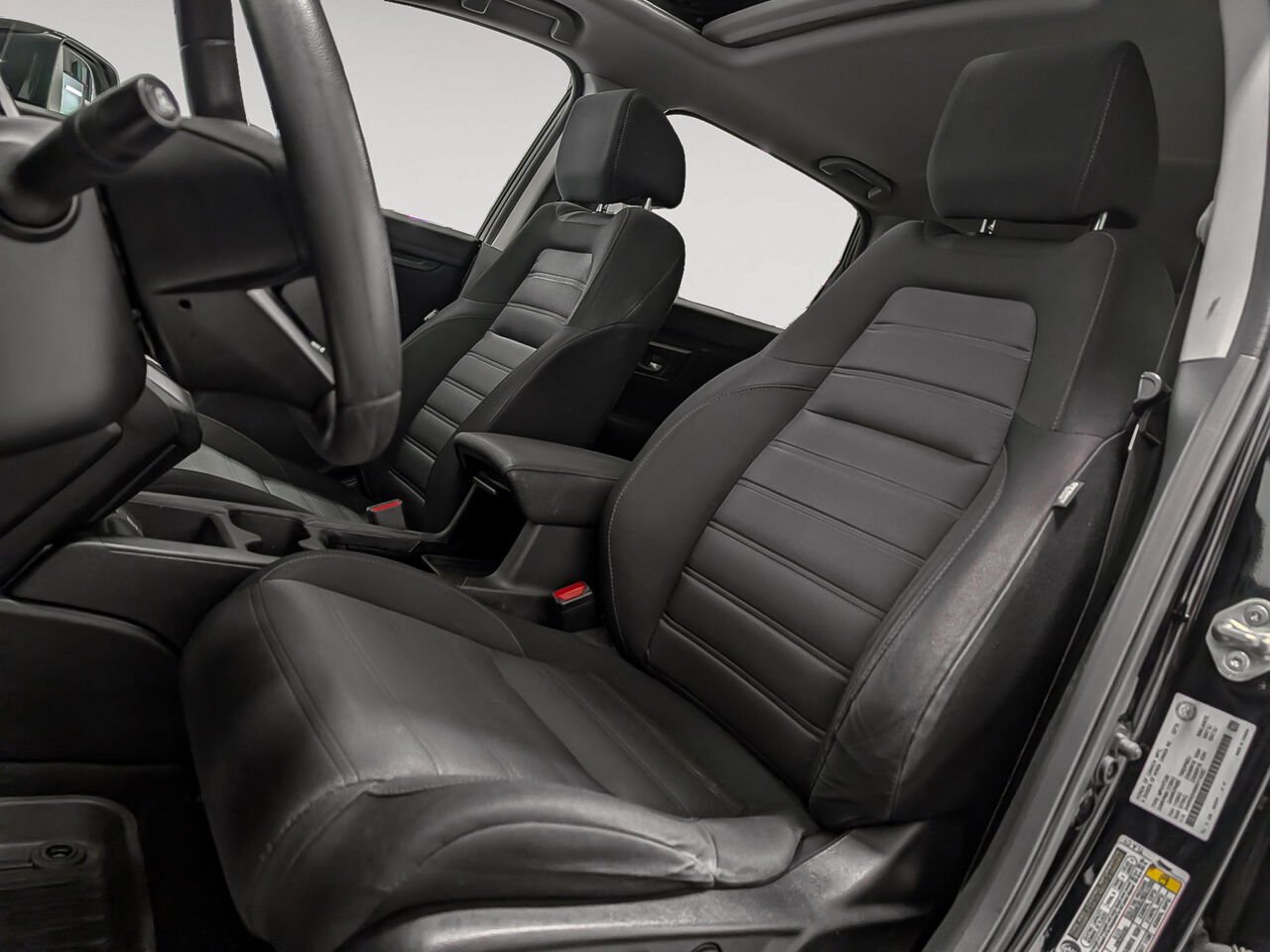 Honda CR-V AWD EX 8 Roues Toit Ouvrant Sièges Chauffants 2019 Bleu Sherbrooke - photo #8