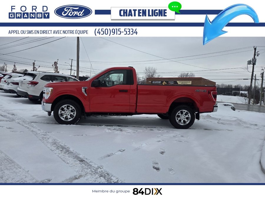 2022 Ford F-150 Red