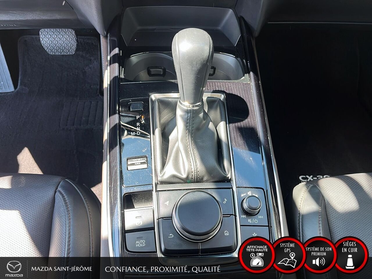 Mazda CX-30 GT | TOIT OUVRANT | CUIR | AWD | 2024 Gris Saint-Jérôme - photo #18