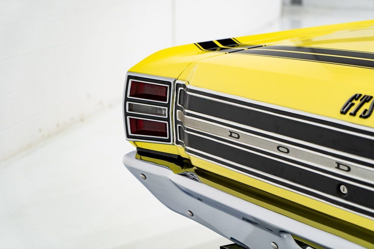 1968 Dodge Dart *PRIX EN USD* GTS Conv Matching #s 340 cu in With Original Built Sheet Yellow Montreal - photo #5