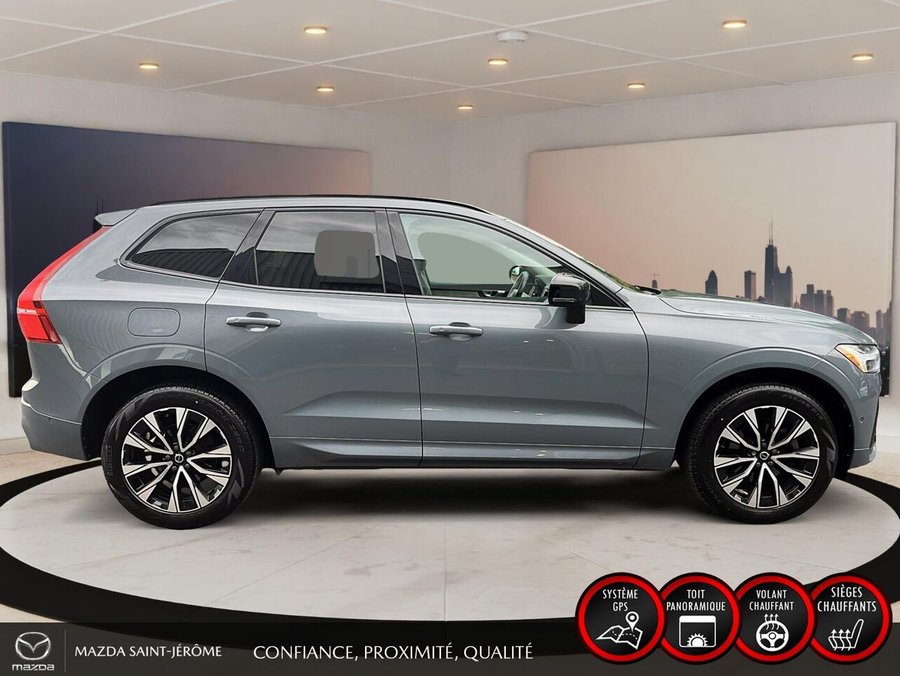 Volvo XC60 B5 PLUS DARK THEME | AWD | CAMÉRA 360 | TOIT PANO | 2024 Gris
