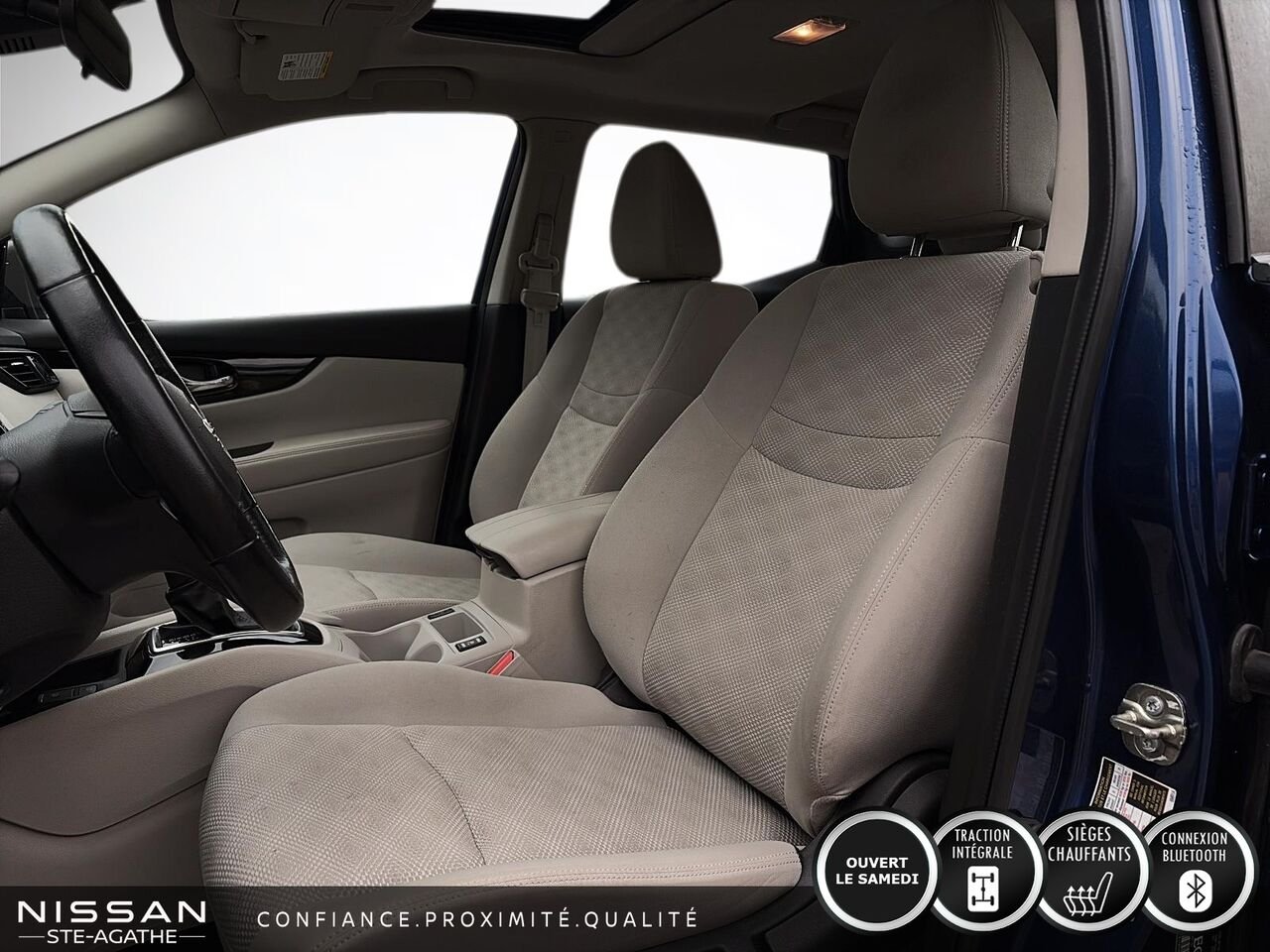 2021 Nissan Qashqai SV TA CVT Blue Saint-Jérôme - photo #6