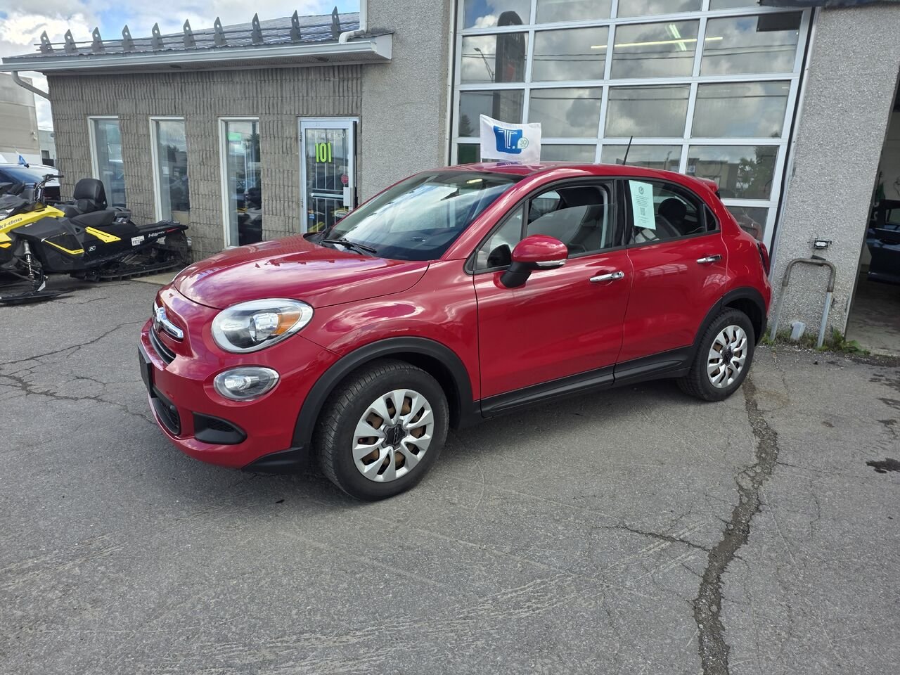 fiat 500x 2016 Rouge Longueuil, - photo #1