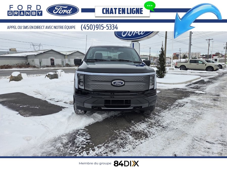 2023 Ford F-150 Lightning Black