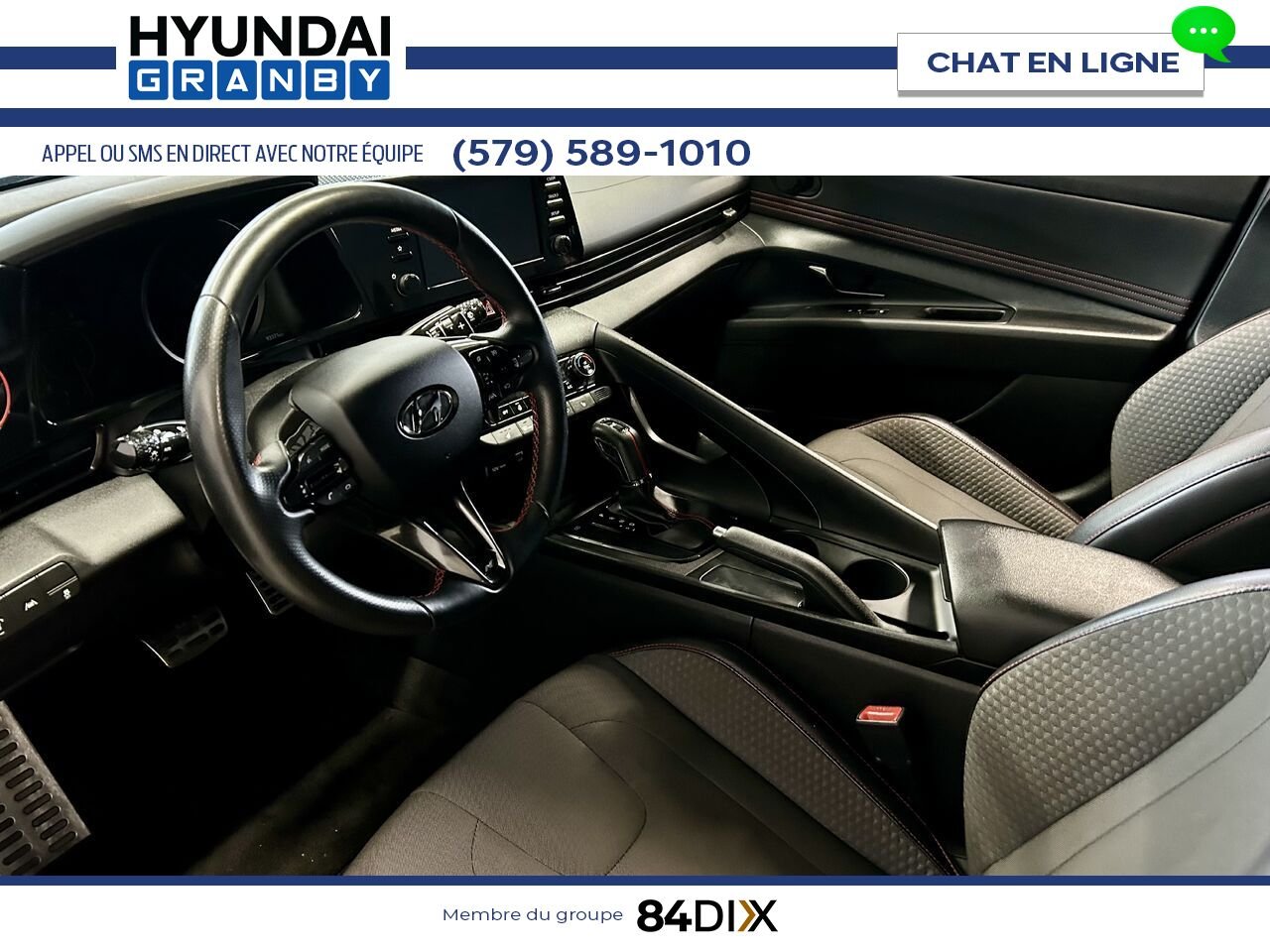 Hyundai Elantra 2021 Noir Granby - photo #10