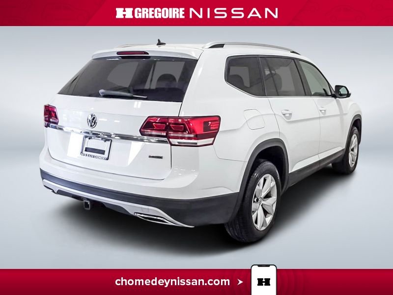 Volkswagen Atlas 2018 Blanc Saint-Eustache - photo #8