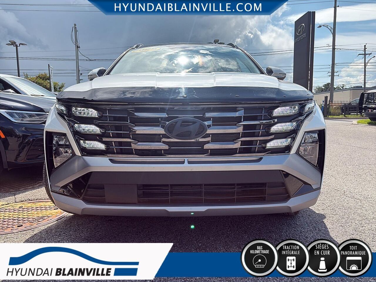 Hyundai Tucson 2025 Blanc Blainville - photo #1