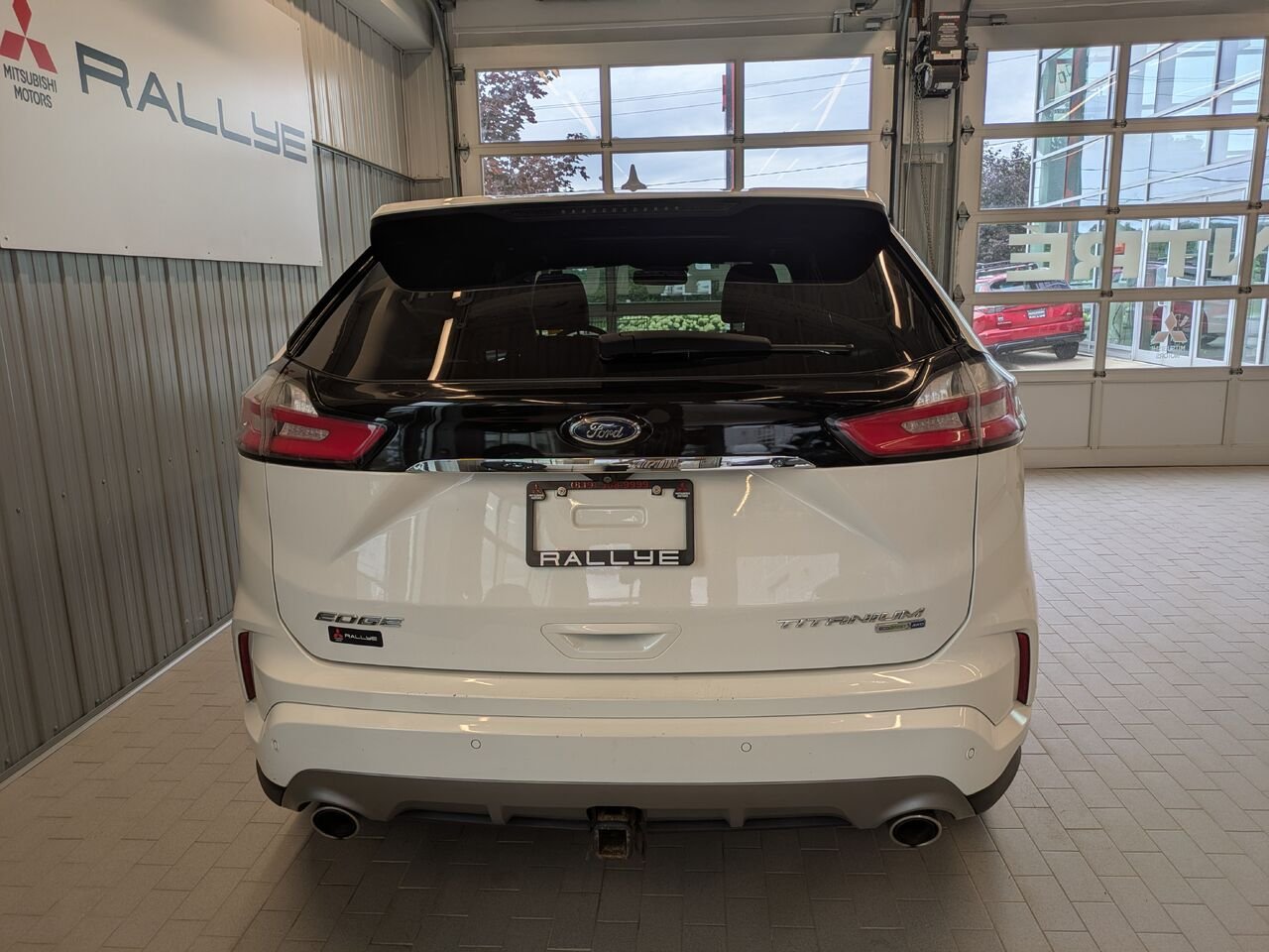2020 Ford Edge White Gatineau - photo #2