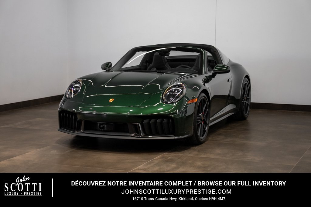 Porsche 911 Targa 4 GTS \\ No luxury TAX 2026 Vert Kirkland - photo #0