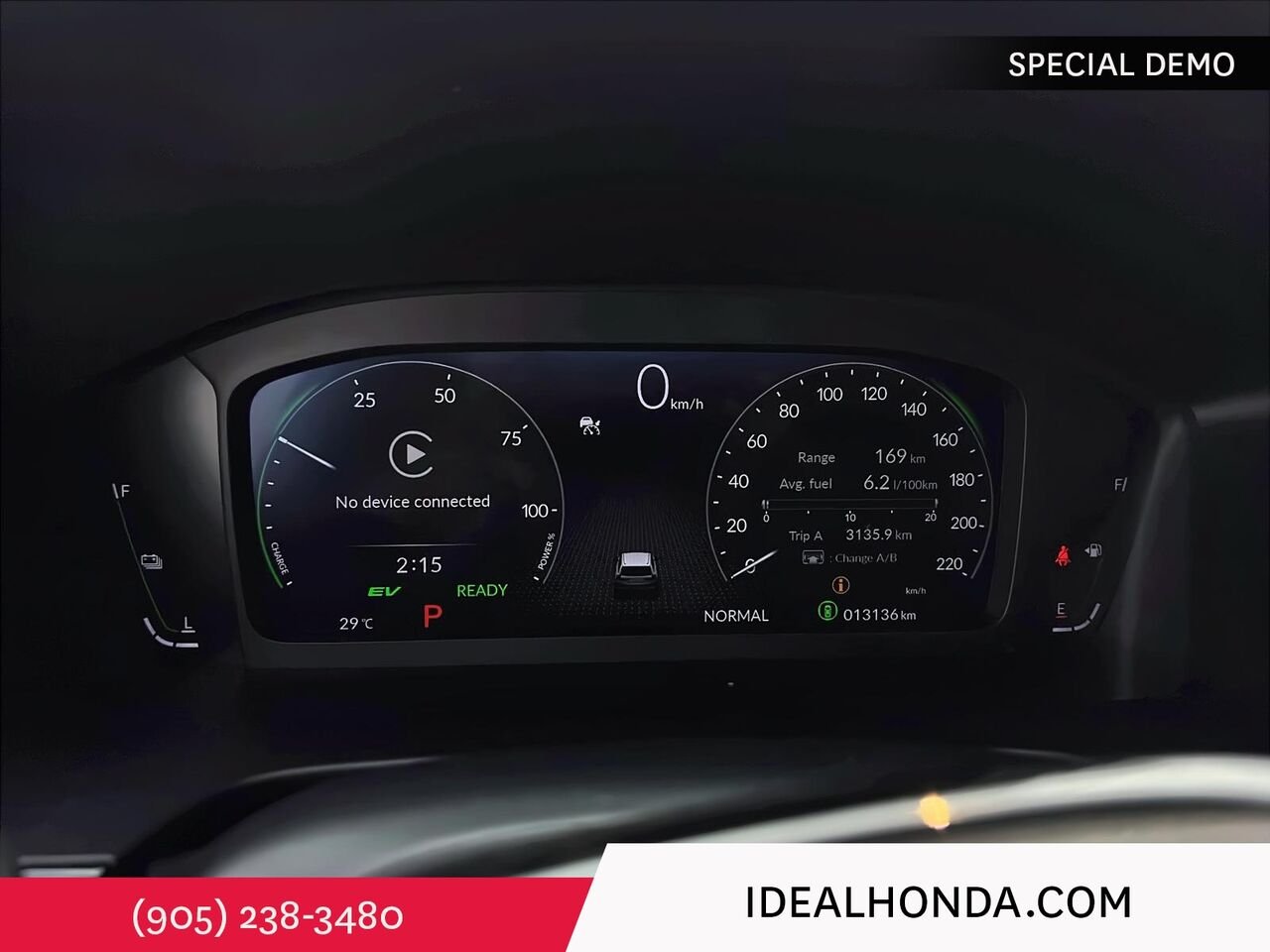 2026 HONDA CR-V Hybrid Crystal Black Pearl Mississauga - photo #14