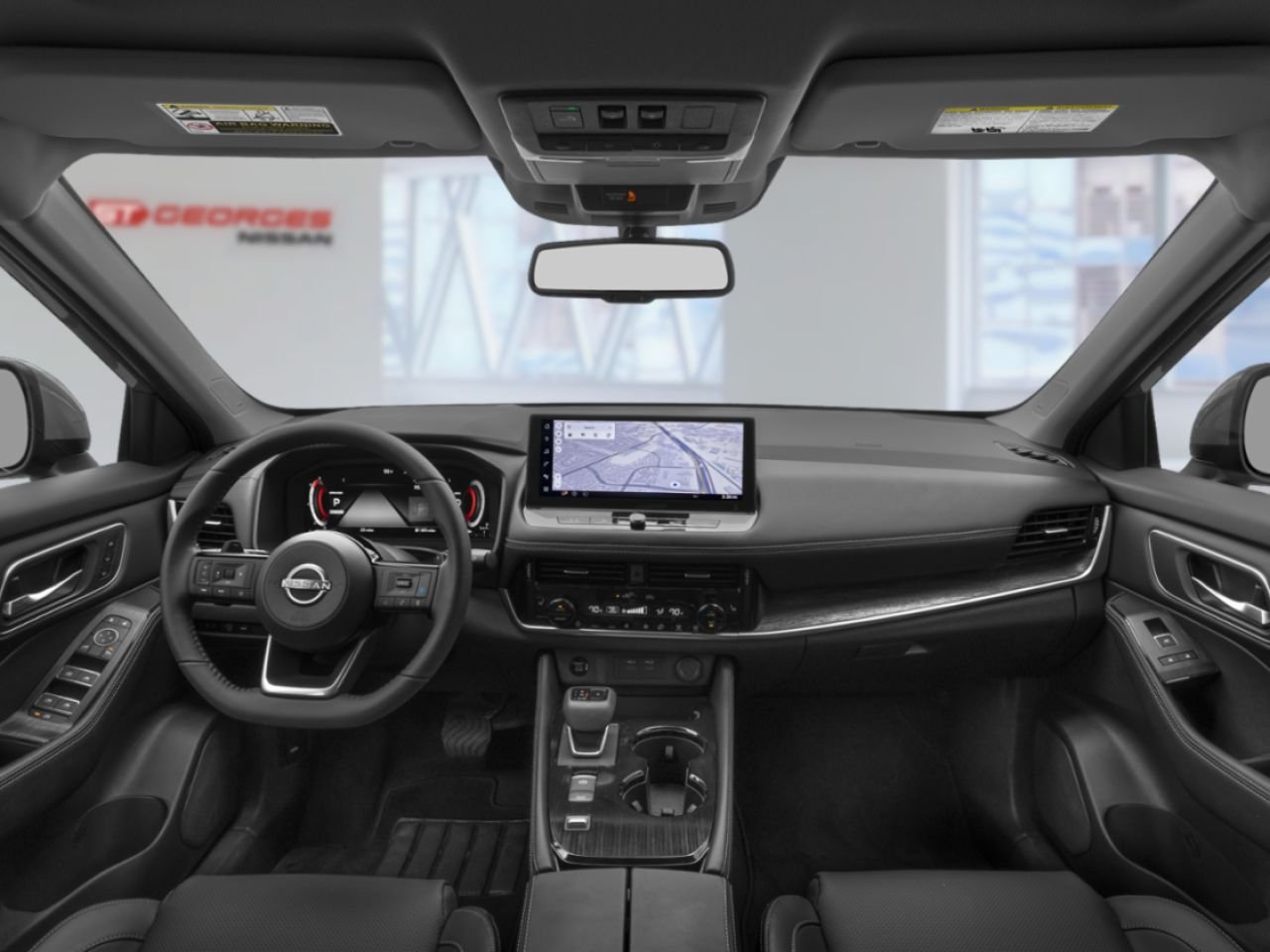NISSAN Rogue 2026 Blanc Everest triple couche deux tons Saint-Georges - photo #9