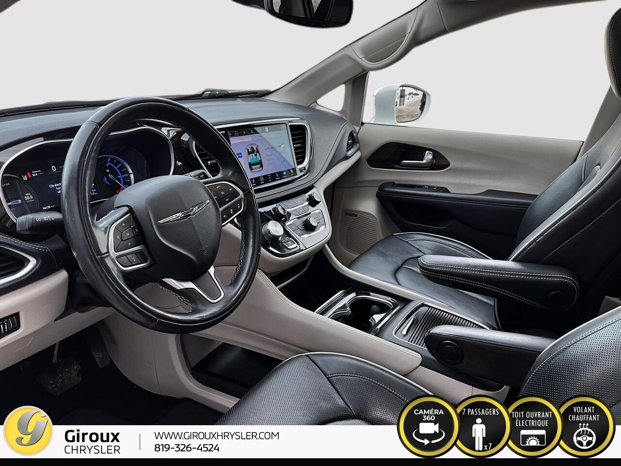 Chrysler Pacifica Hybrid 2022 Blanc Sainte-Agathe-des-Monts - photo #11