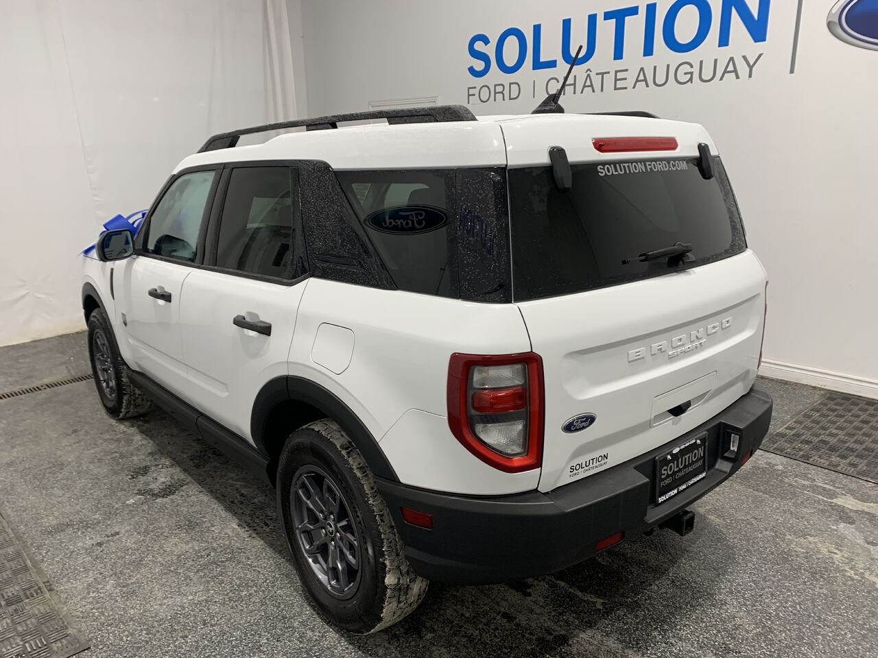 2024 Ford Bronco Sport BRONCO SPORT, BIG BEND, AWD, White Châteauguay - photo #8
