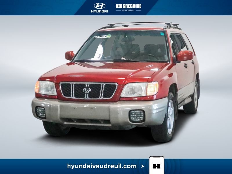 Subaru Forester 2001 Rouge Saint-Eustache - photo #4