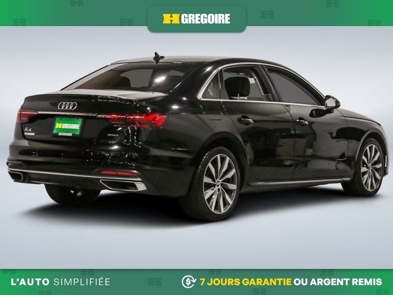 Audi A4 2020 Noir Saint-Eustache - photo #8
