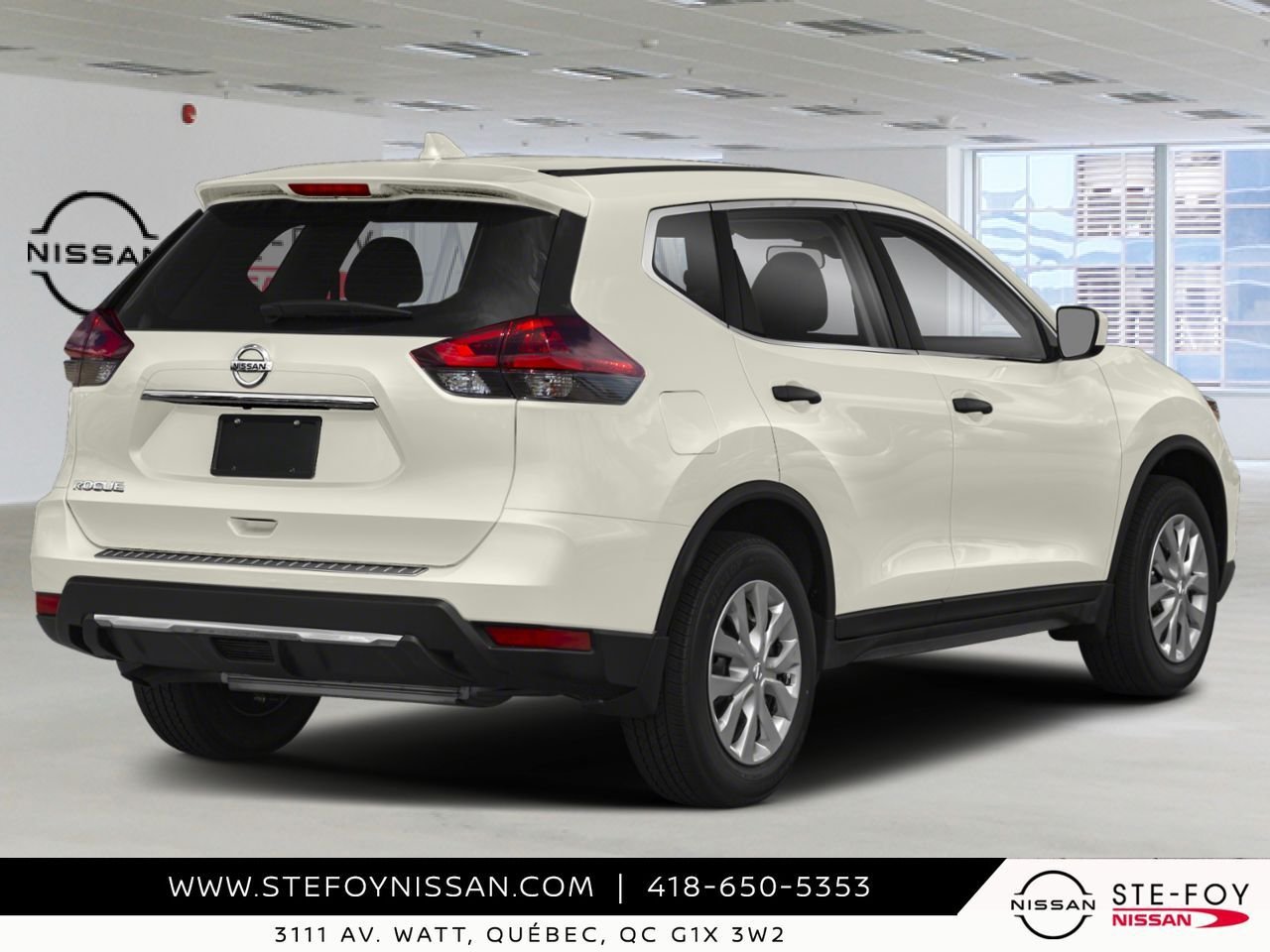 2020 NISSAN Rogue Glacier White Ste-Foy - photo #2