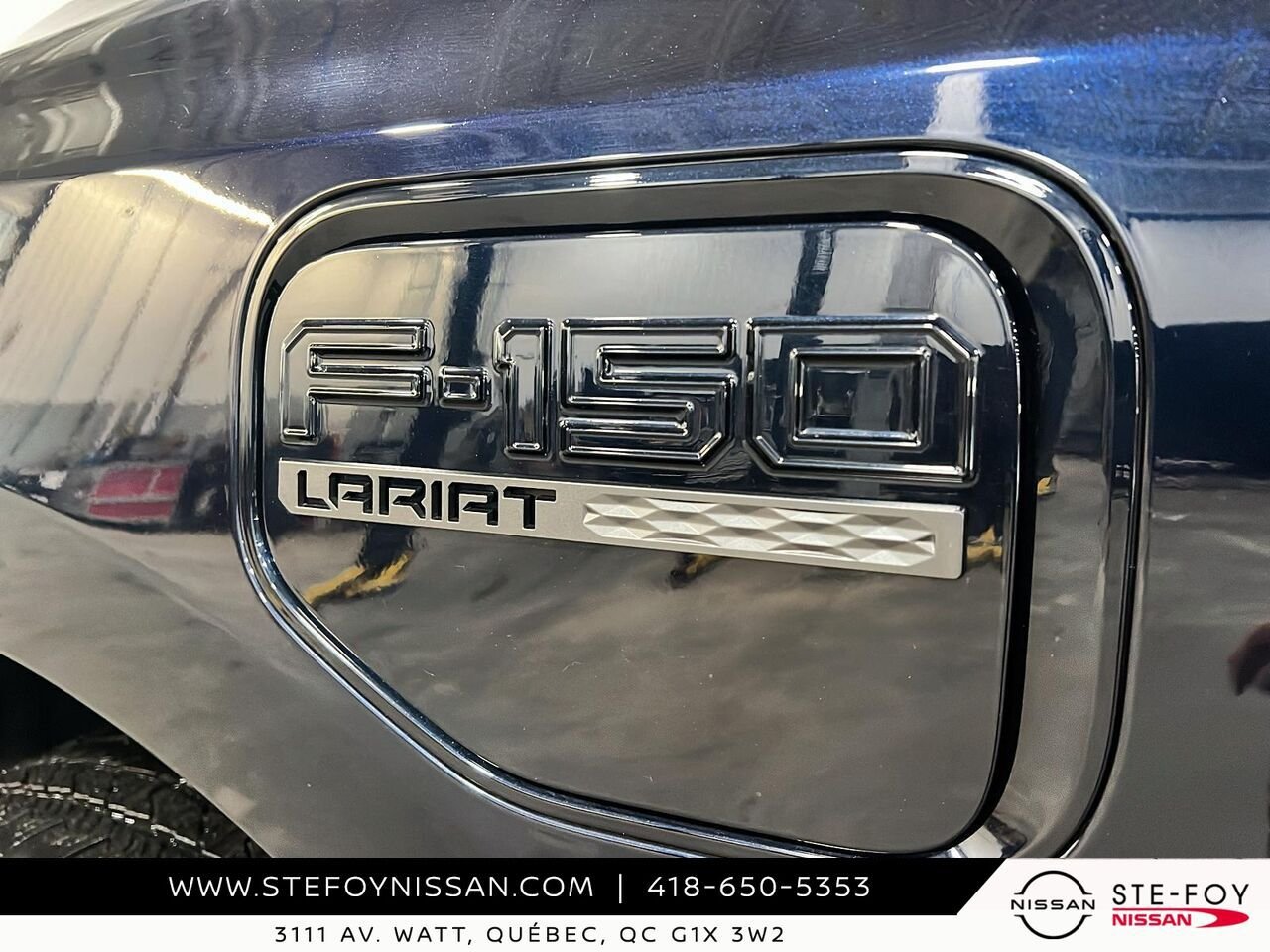 Ford F-150 Lightning GROUPE 510 A, standard range 2023 Bleu Ste-Foy - photo #5