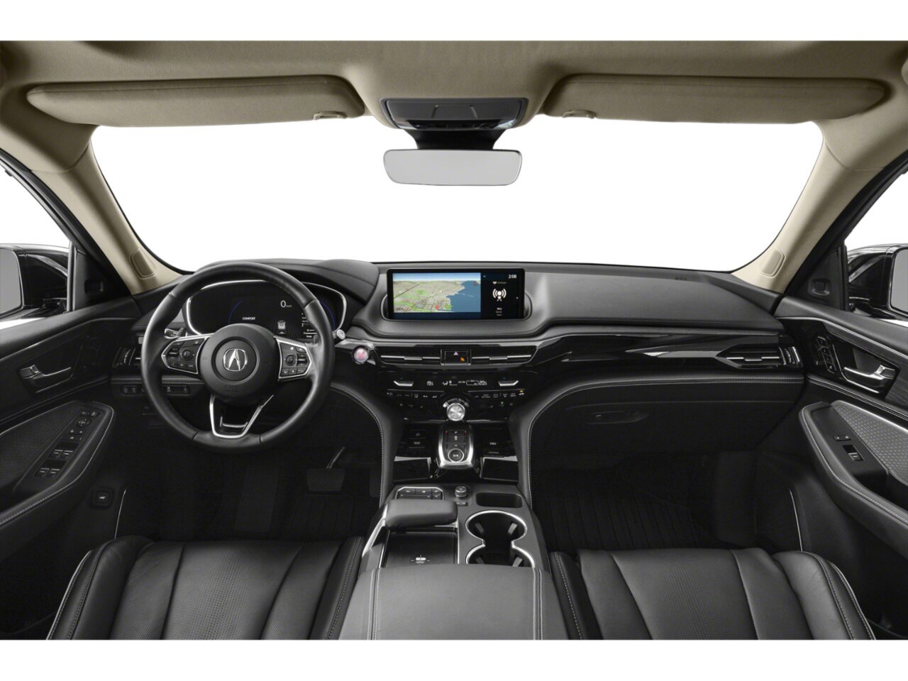 Acura MDX Platinum Elite 2023 LIQUID CARBON METALLIC(NH-885)-EBONY Saint-Eustache - photo #3