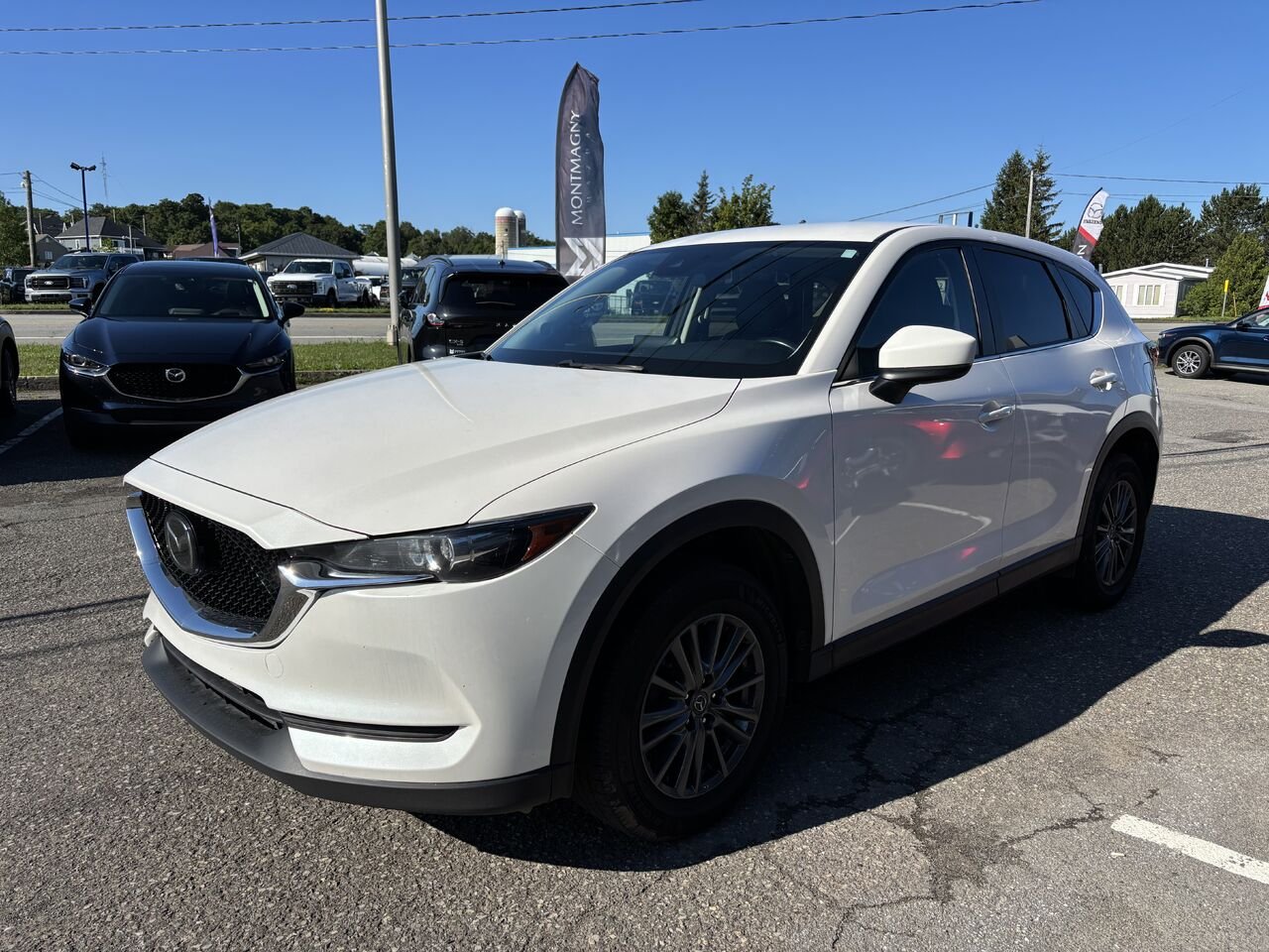 2021 Mazda CX-5 GS TI White Montmagny - photo #2