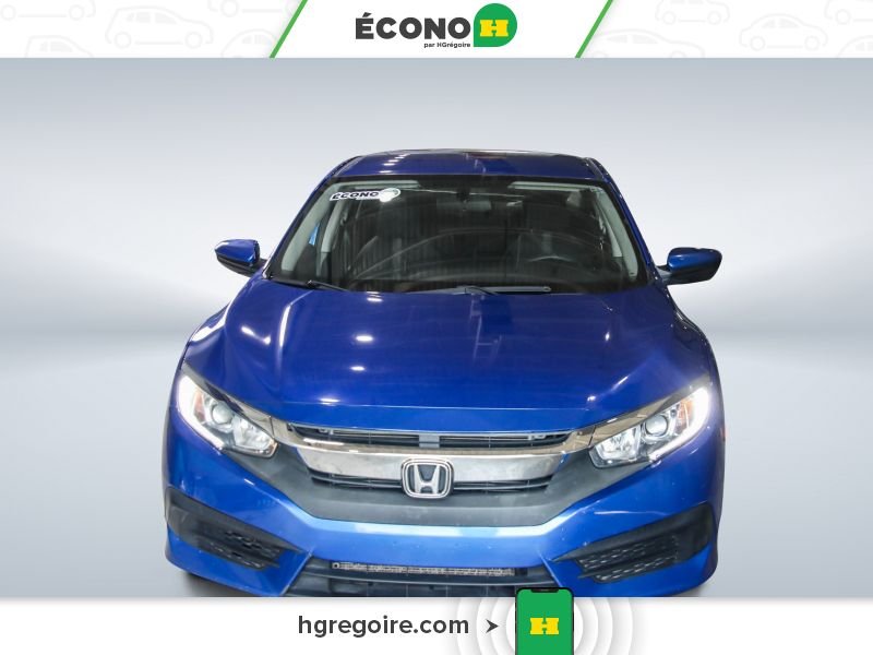 Honda Civic 2018 Bleu Laval - photo #1