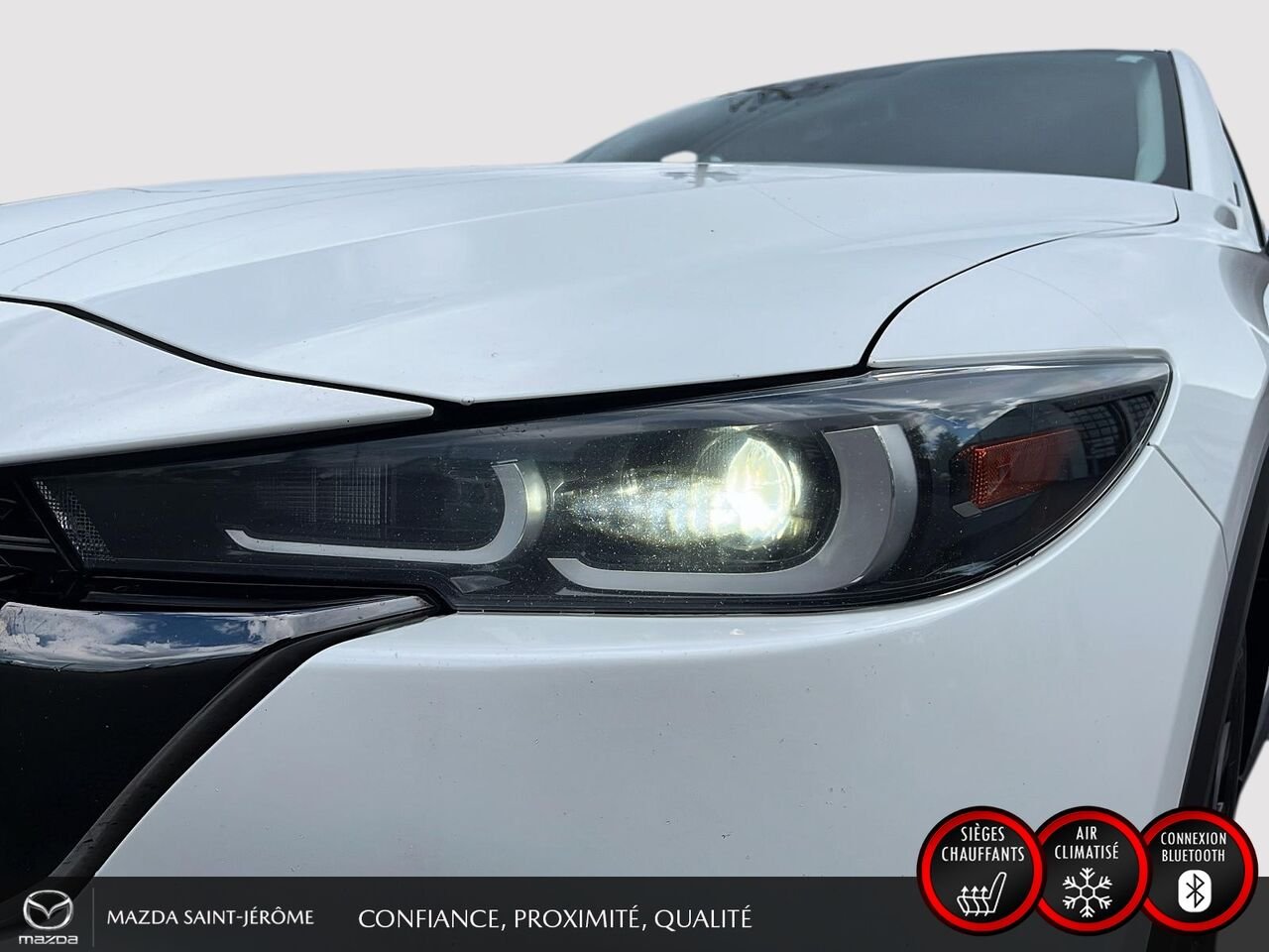 2022 Mazda CX-5 Édition Kuro | TOIT OUVRANT | CUIR | AWD | White Saint-Jérôme - photo #1