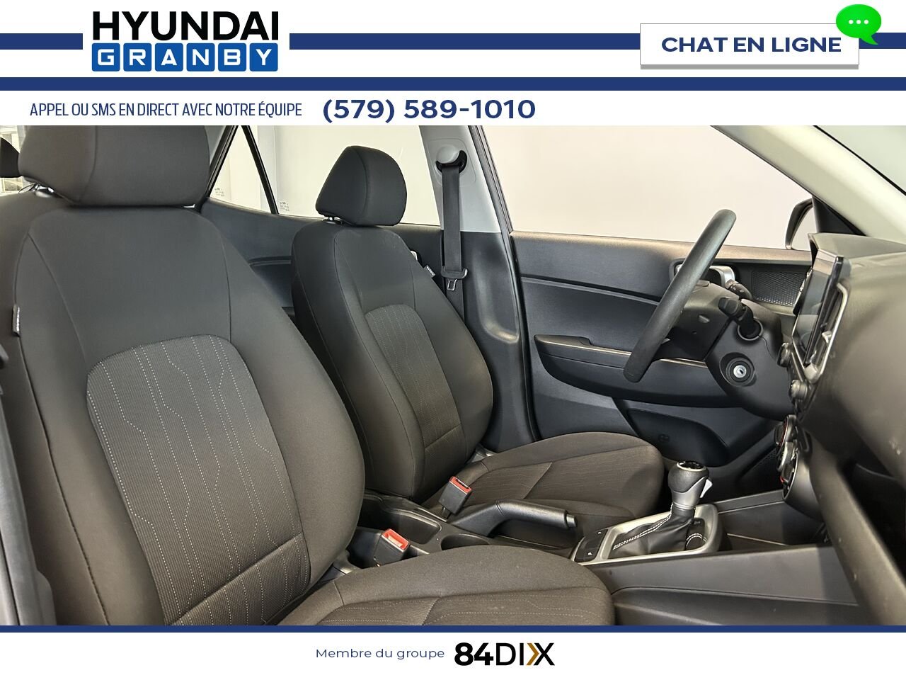 2024 Hyundai Venue Black Granby - photo #22