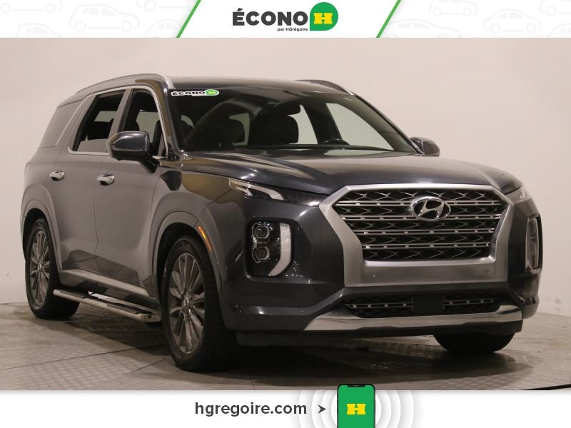 Hyundai Palisade 728438A | Ultimate AWD CUIR TOIT NAV BLUETOOTH CAMÉRA MAGS 2020 Gris Laval - photo #0