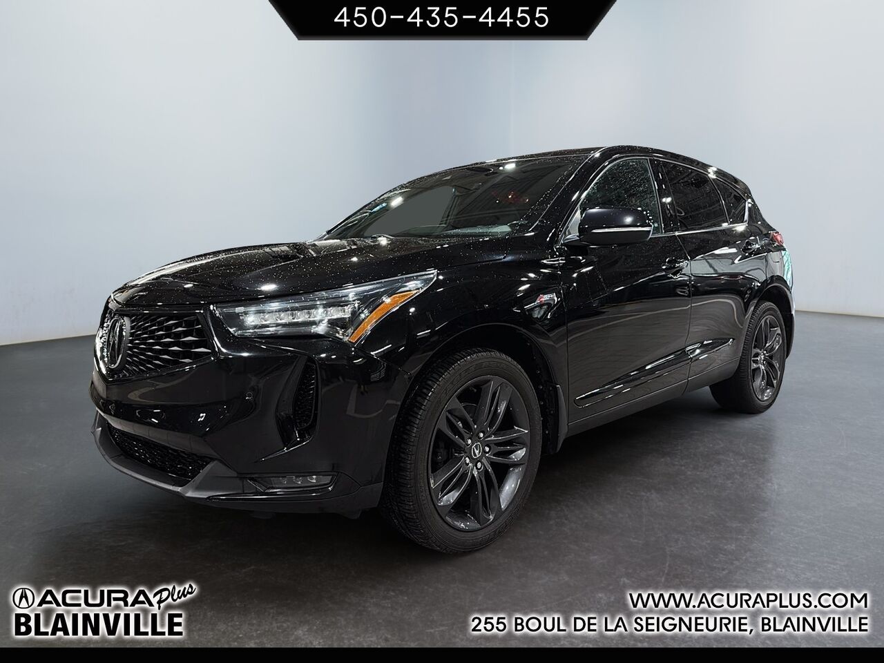 Black 2023 Acura RDX SUV / Crossover All-Wheel Drive Automatic