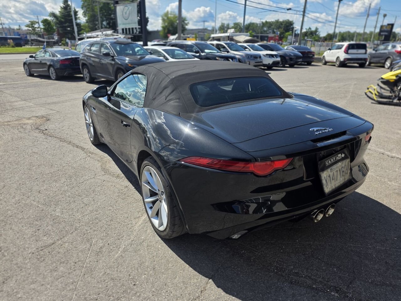 2014 Jaguar F-TYPE Black  - photo #18