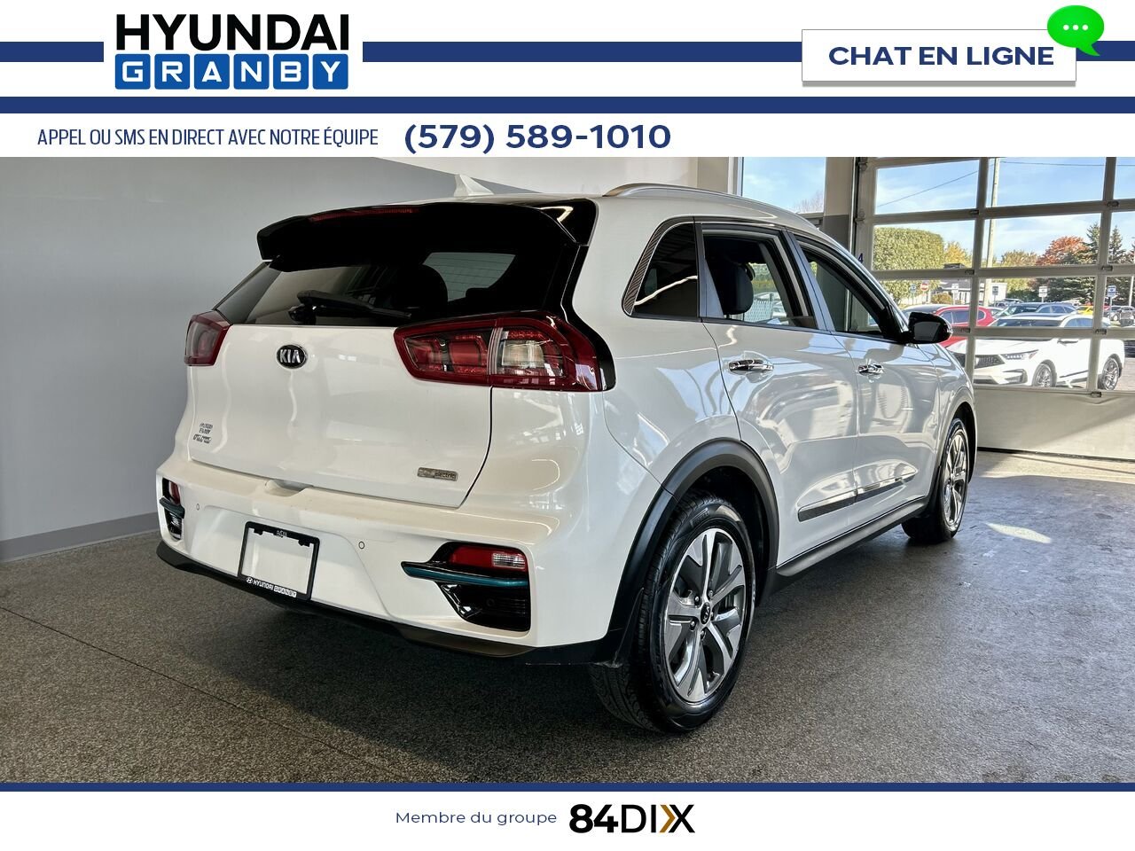 2019 Kia Niro électrique White Granby - photo #6