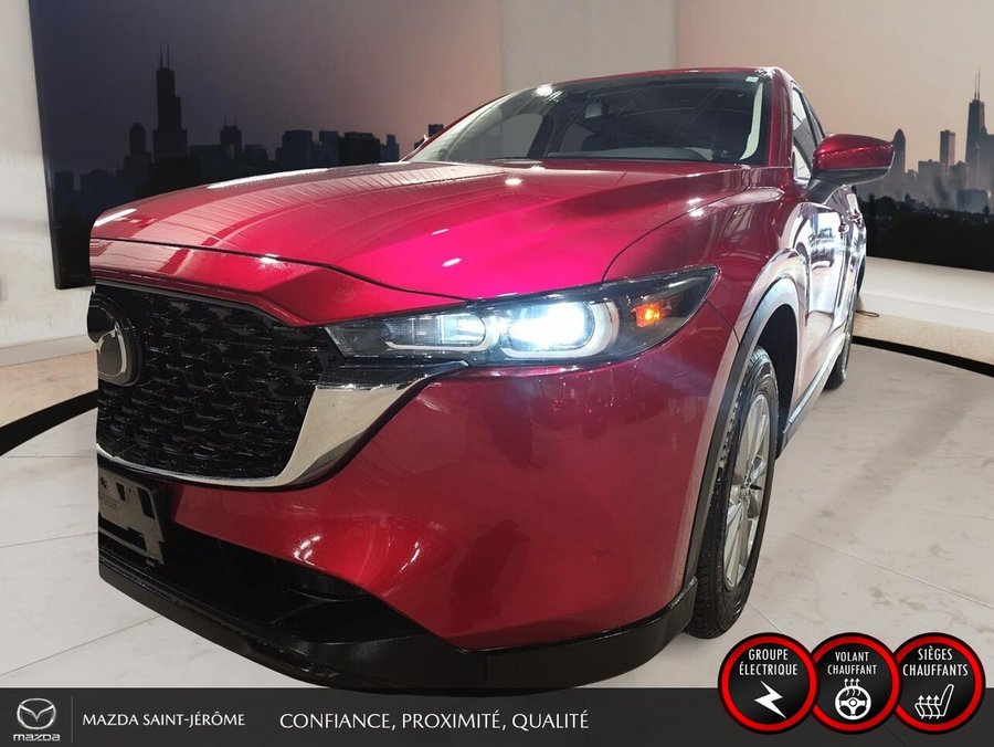 Mazda CX-5 GS | CUIR | AWD | MAGS | 2025 Rouge