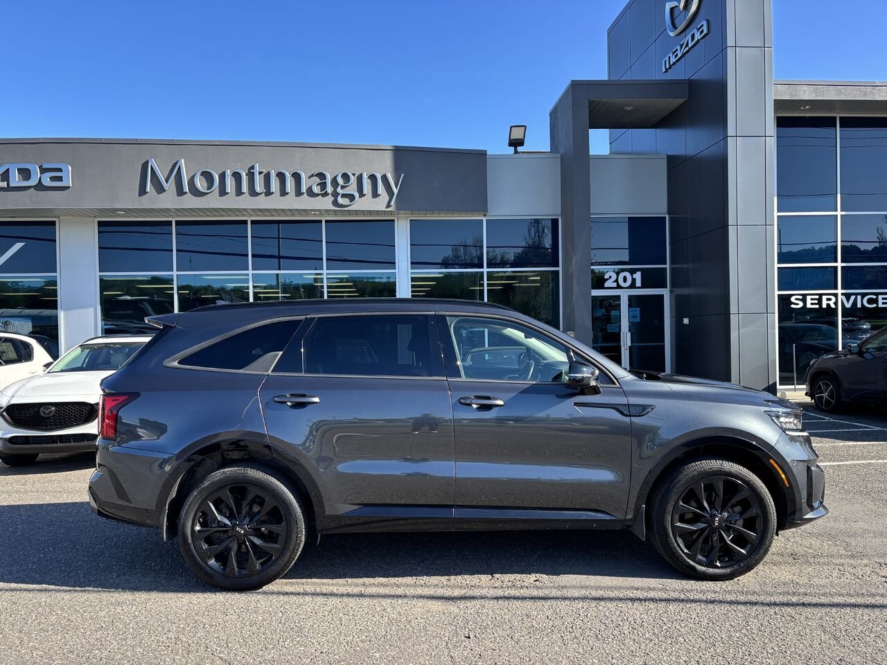 2021 KIA SORENTO EX EX Traction Intégrale Grey Montmagny - photo #3
