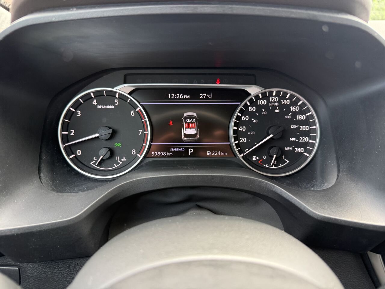 2023 Nissan Rogue S TA Grey Châteauguay - photo #12