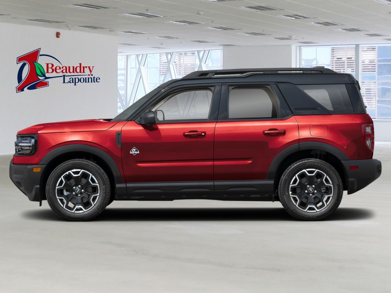 2026 Ford Bronco Sport Ruby Red Metallic Tinted Clearcoat La Sarre - photo #1