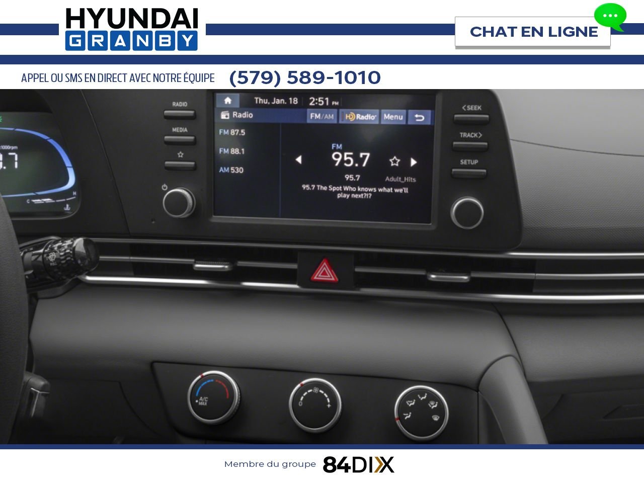 HYUNDAI Elantra 2026 Blanc Atlas Granby - photo #7