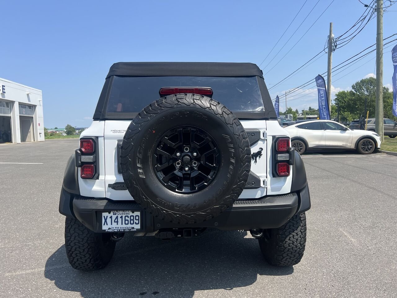 Ford BRONCO 2025 Blanc Montmagny - photo #2