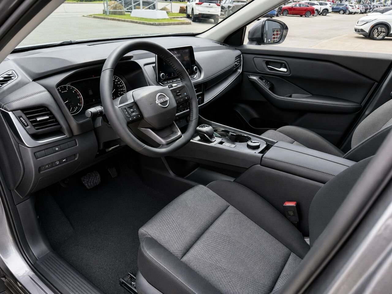 Nissan Rogue ROGUE SV TOIT OUVRANT 2026 Gris poudre métallisé Châteauguay - photo #12