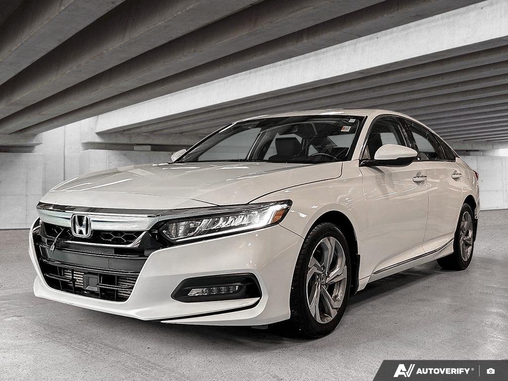 2019 Honda Accord Sedan 2600116B | EX-L White Edmonton - photo #0