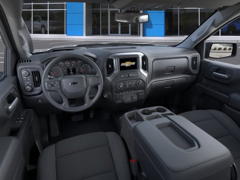 CHEVROLET SILVERADO 1500 Custom cabine double 4RM 147 po 2026 Gris Sherbrooke - photo #14