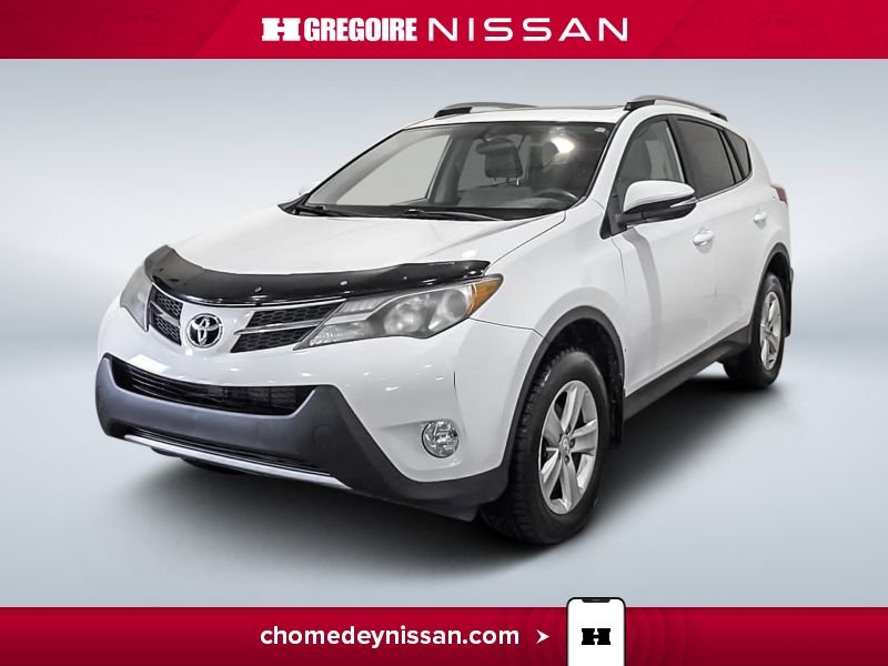 2013 Toyota Rav 4 White Laval - photo #2