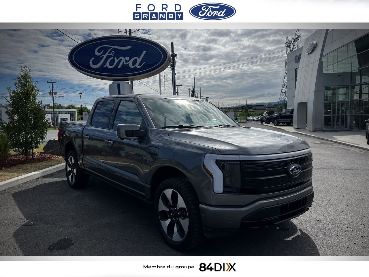 2023 Ford F-150 Lightning Grey Granby - photo #0