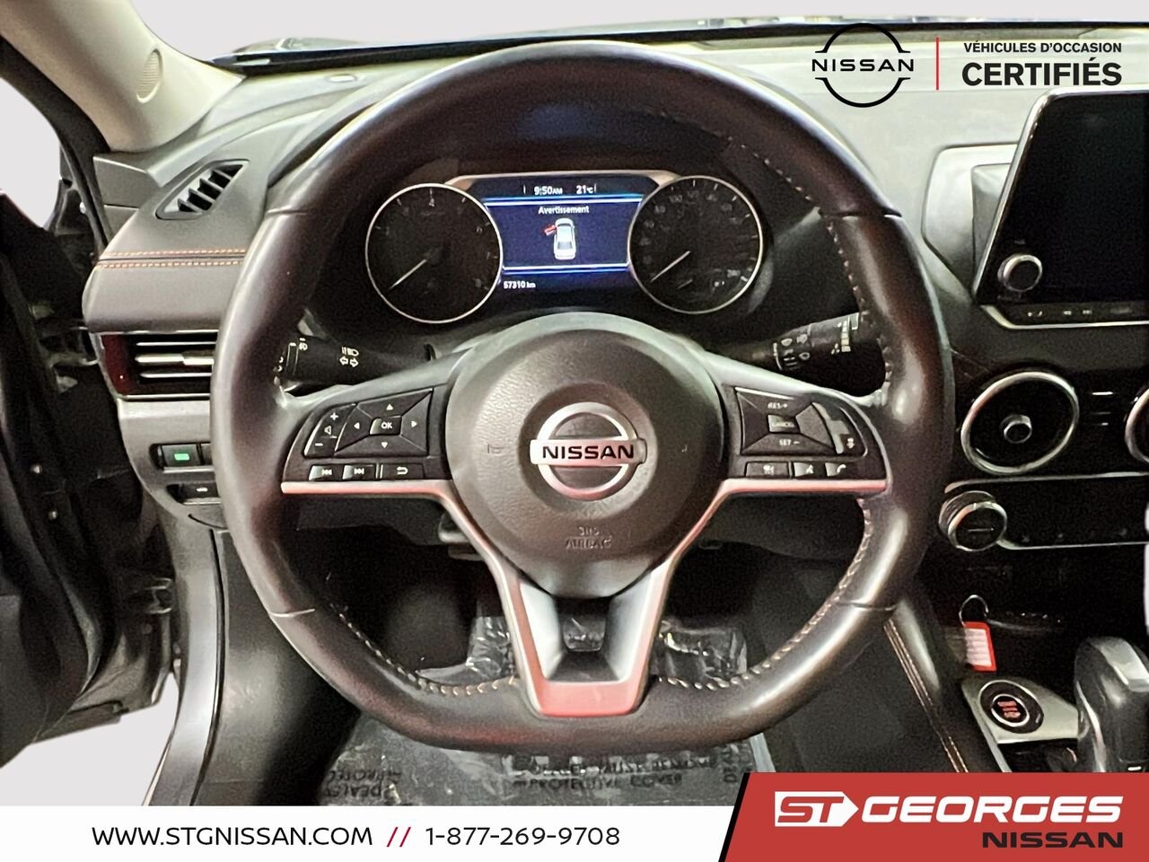 2021 Nissan Sentra Grey Saint-Georges - photo #11