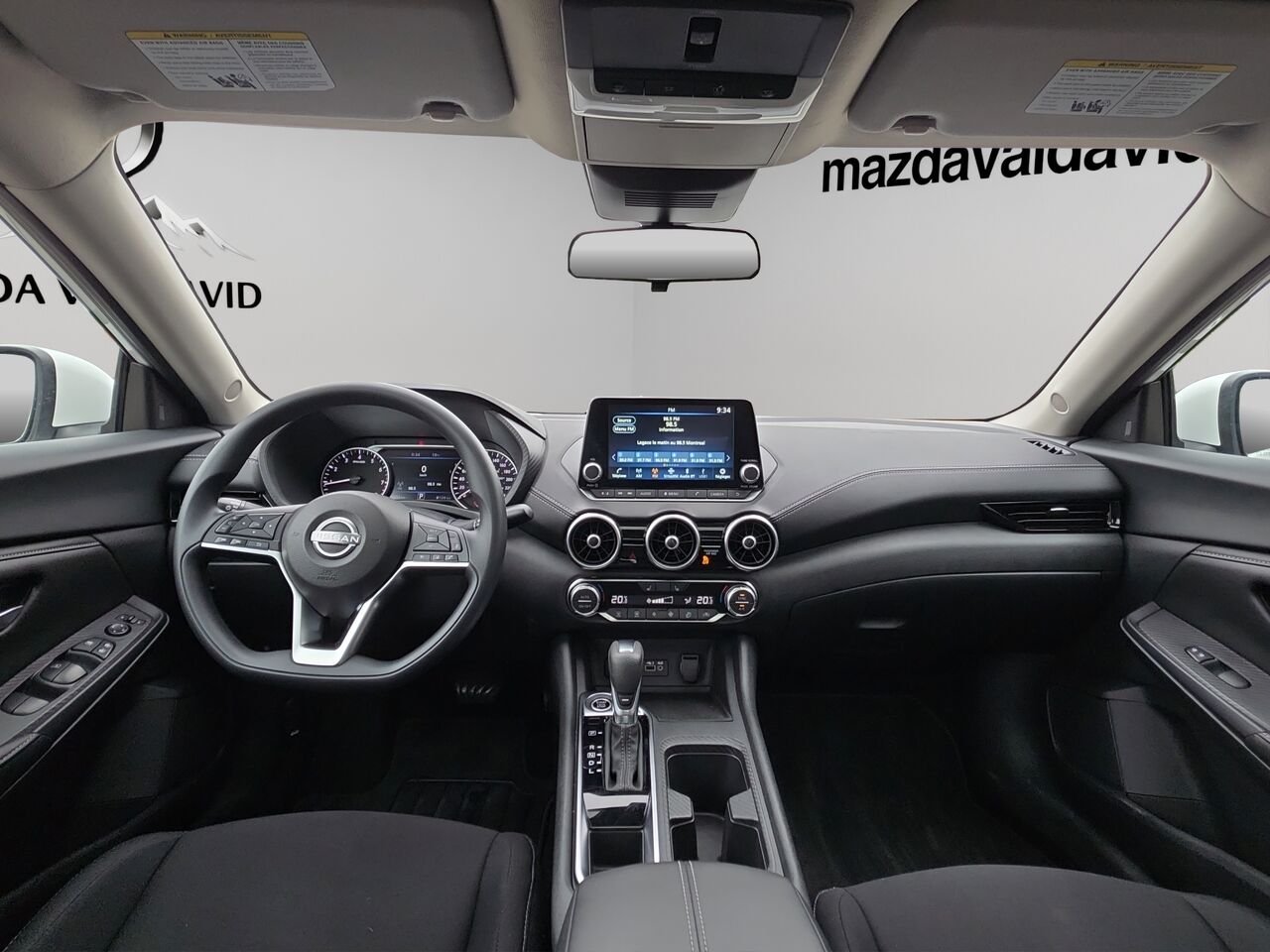 2024 Nissan Sentra SV CVT, toit ouvrant, écran tactile, sièges chauffants White Val-David - photo #7