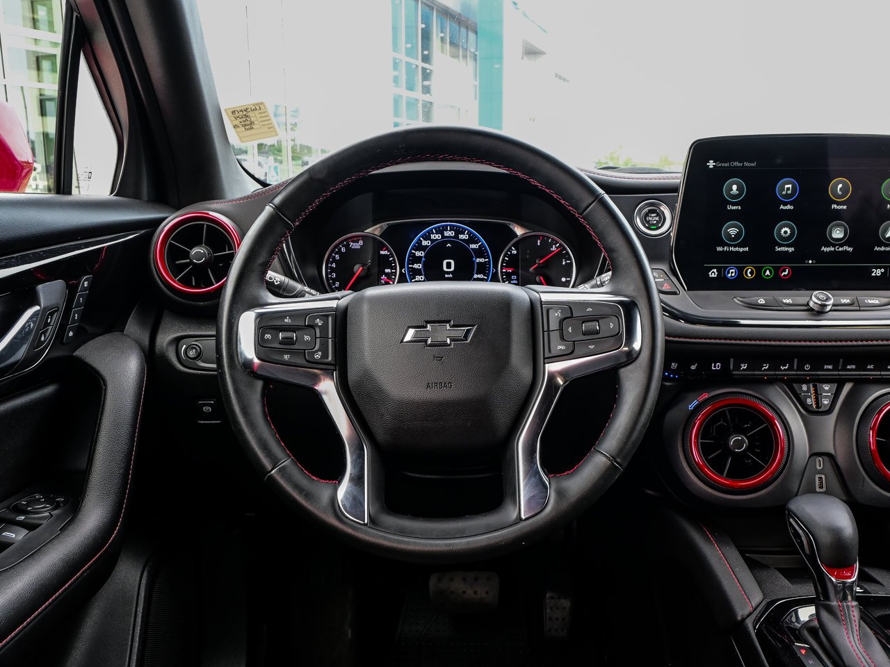 2024 Chevrolet Blazer AWD 4dr RS Red Sherwood Park - photo #23