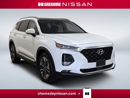 2019 Hyundai Santa Fe 2019 White