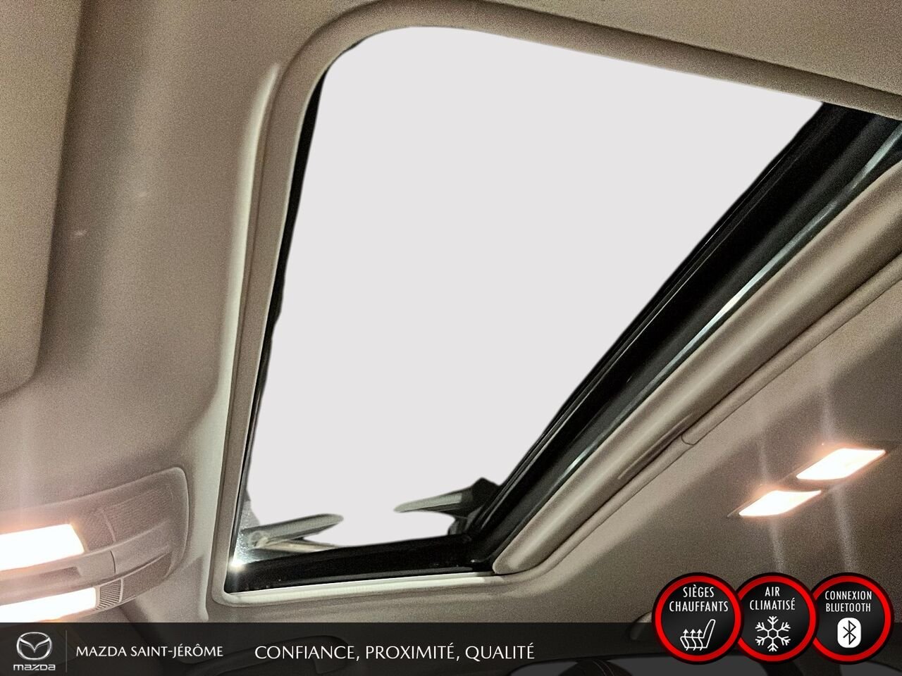2025 Mazda CX-5 GT | TOIT OUVRANT | CUIR | AWD | Black Saint-Jérôme - photo #18
