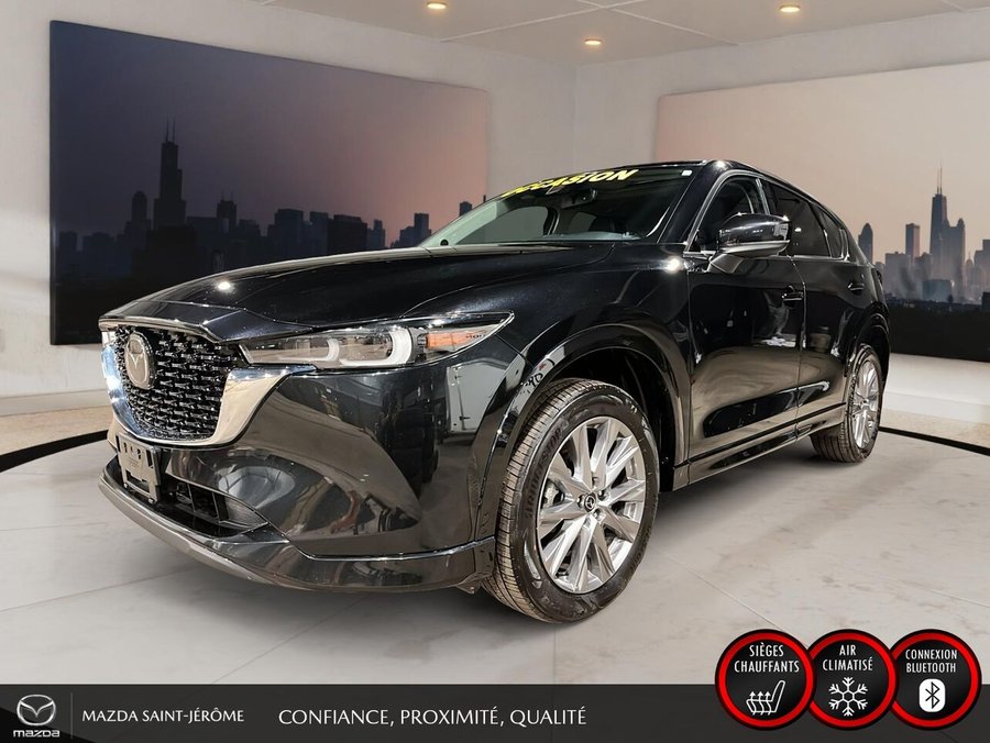 Mazda CX-5 GT | TOIT OUVRANT | CUIR | AWD | 2025 Noir